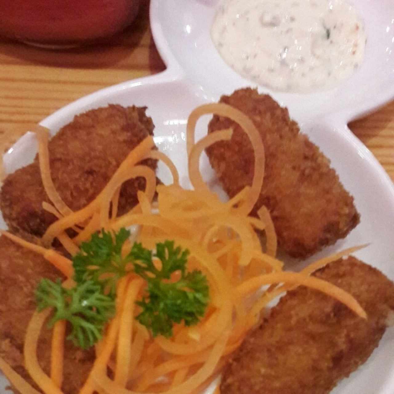 Entradas - Croquetas de cangrejo