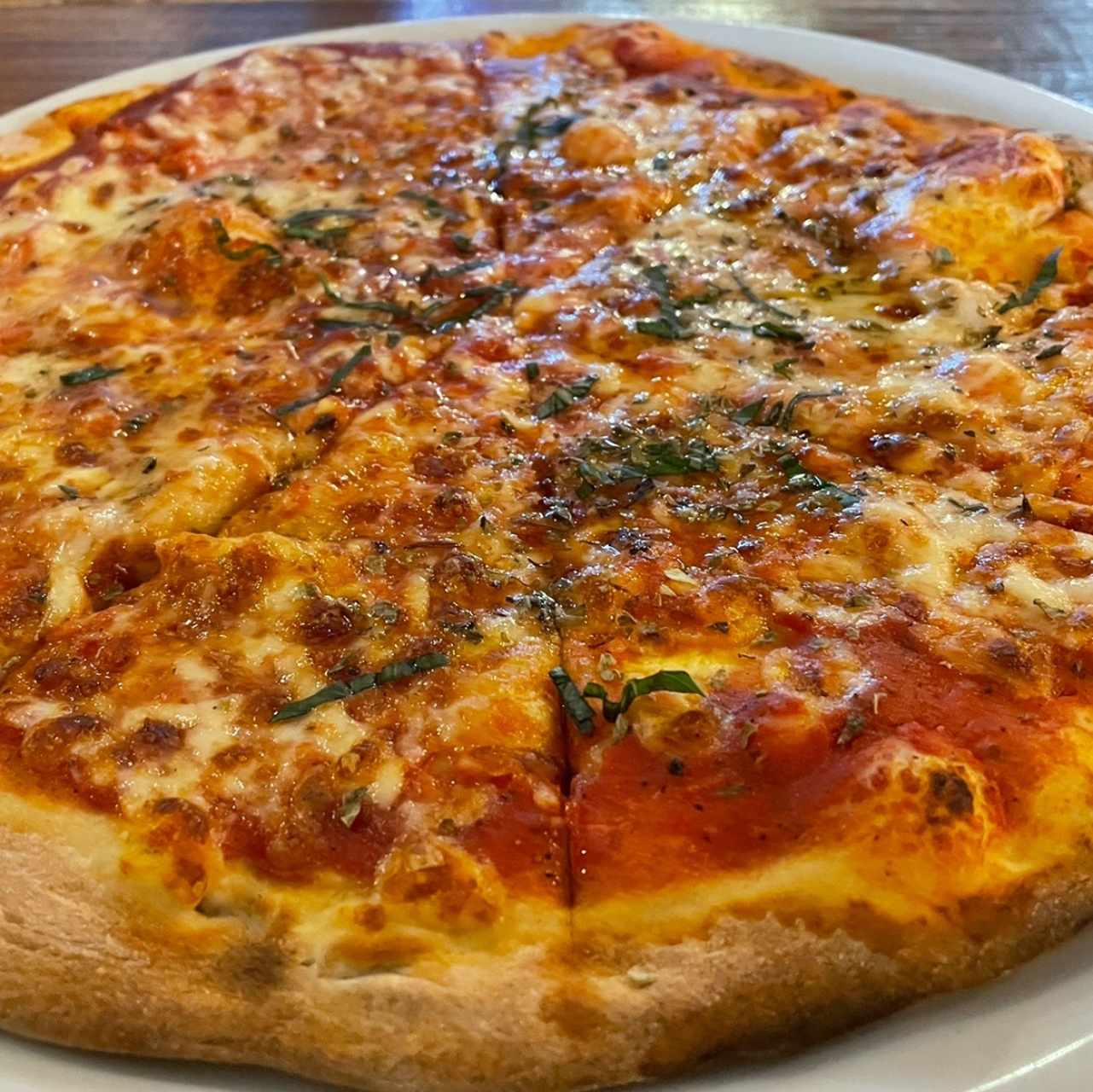 Pizza Margarita tamaño mediano