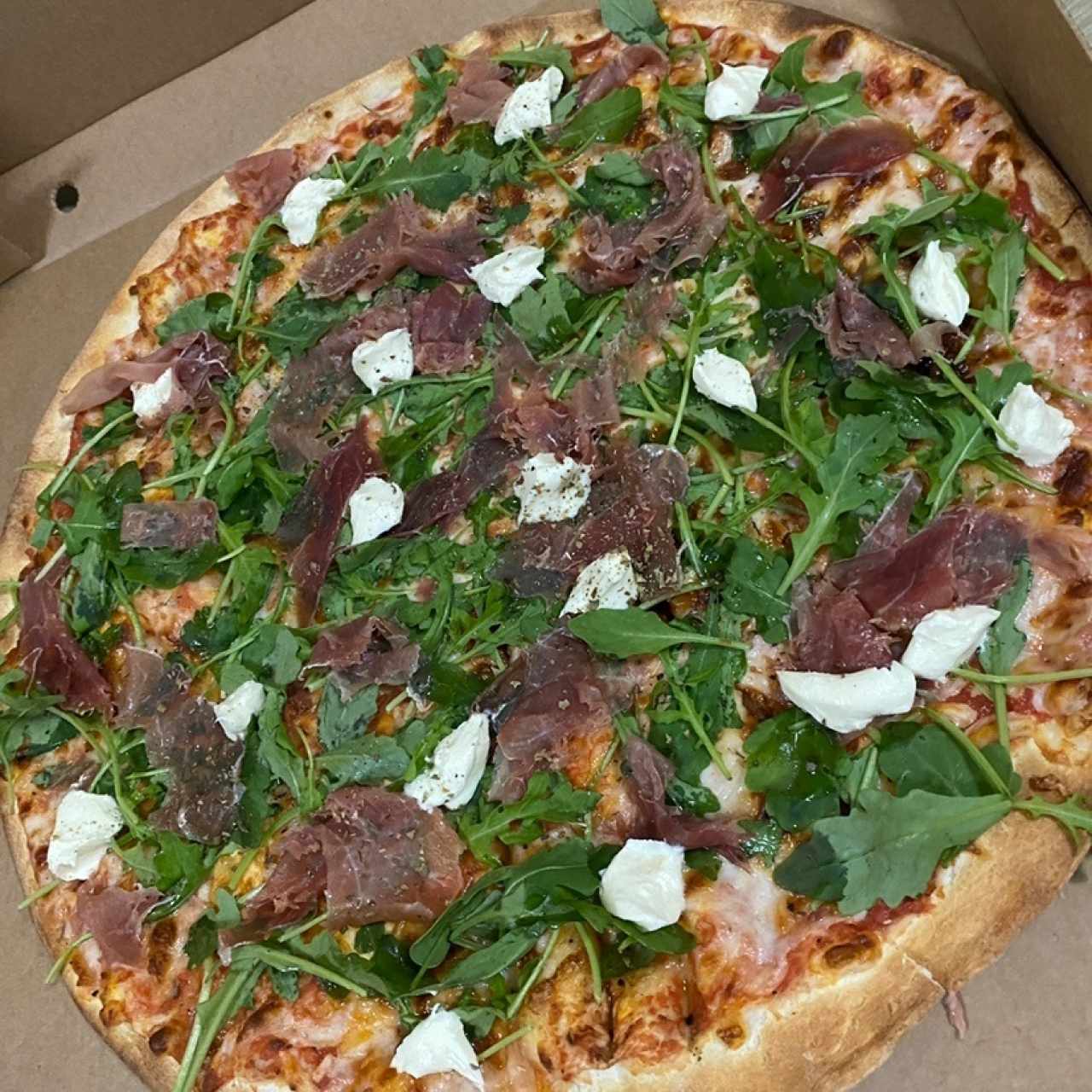 Pizza romana tamaño familiar