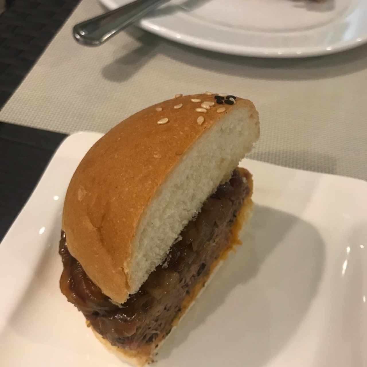 Media Hamburguesa Vegetariana