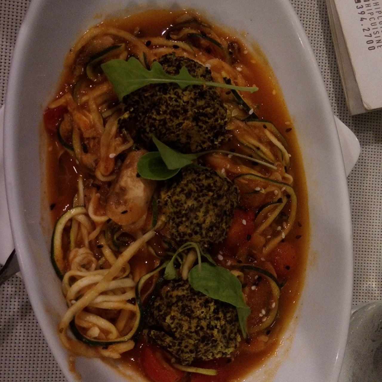 Albondigas de pollo