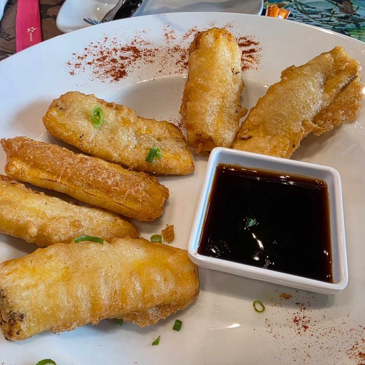 Plátanos Tempura