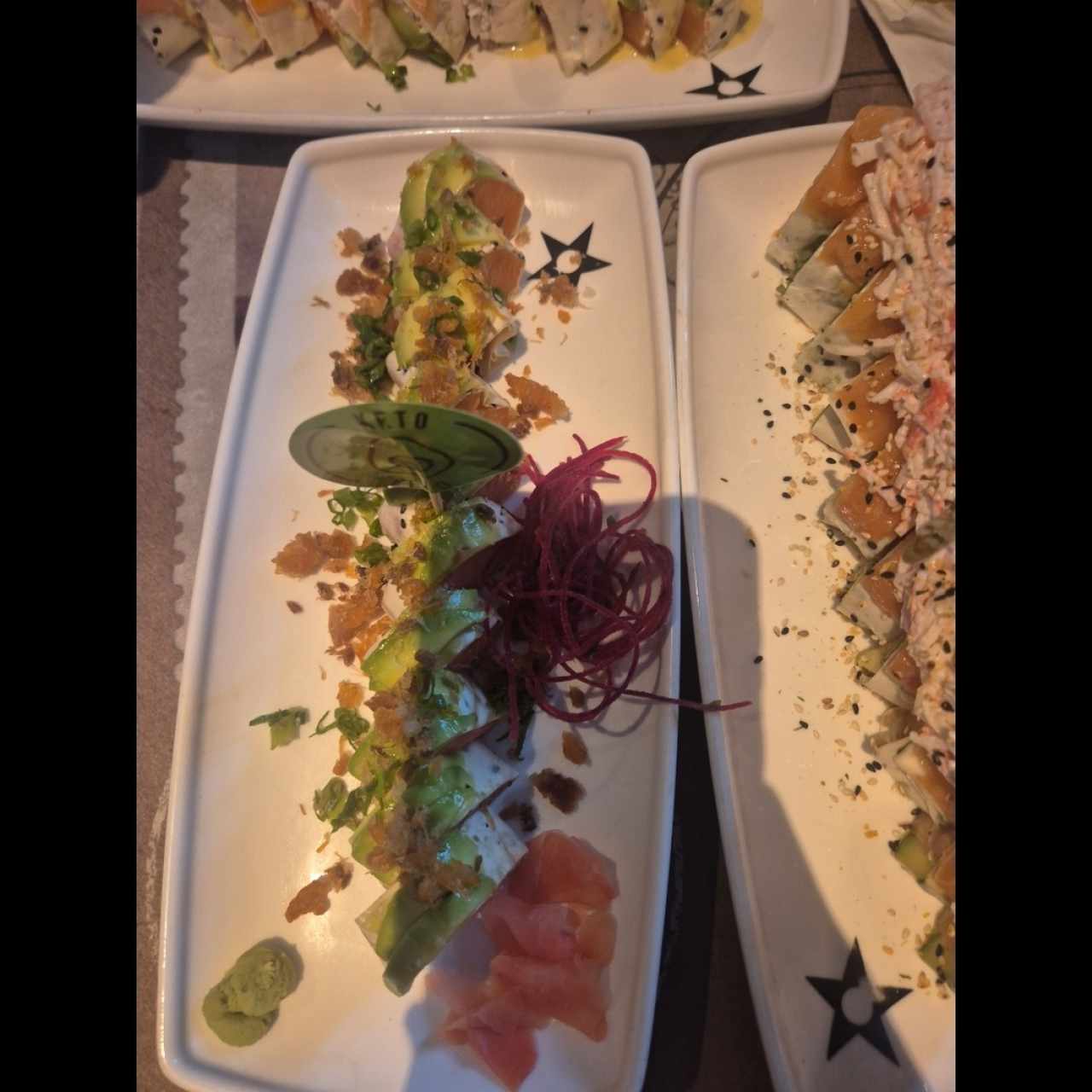 sushi rolls