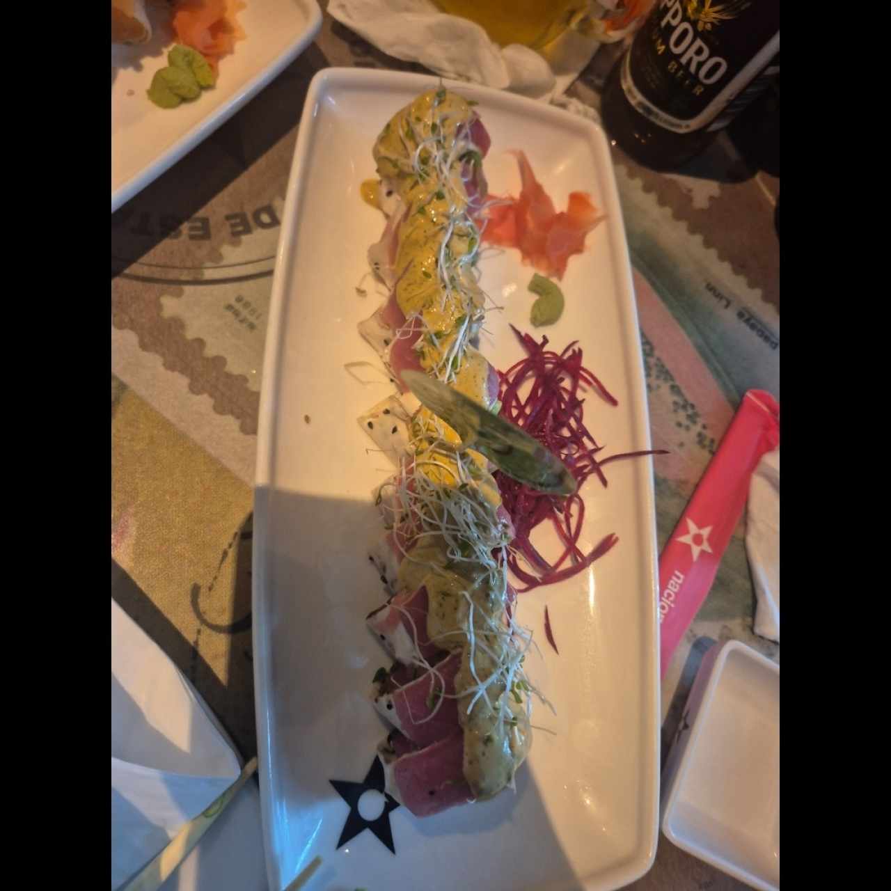 sushi rolls