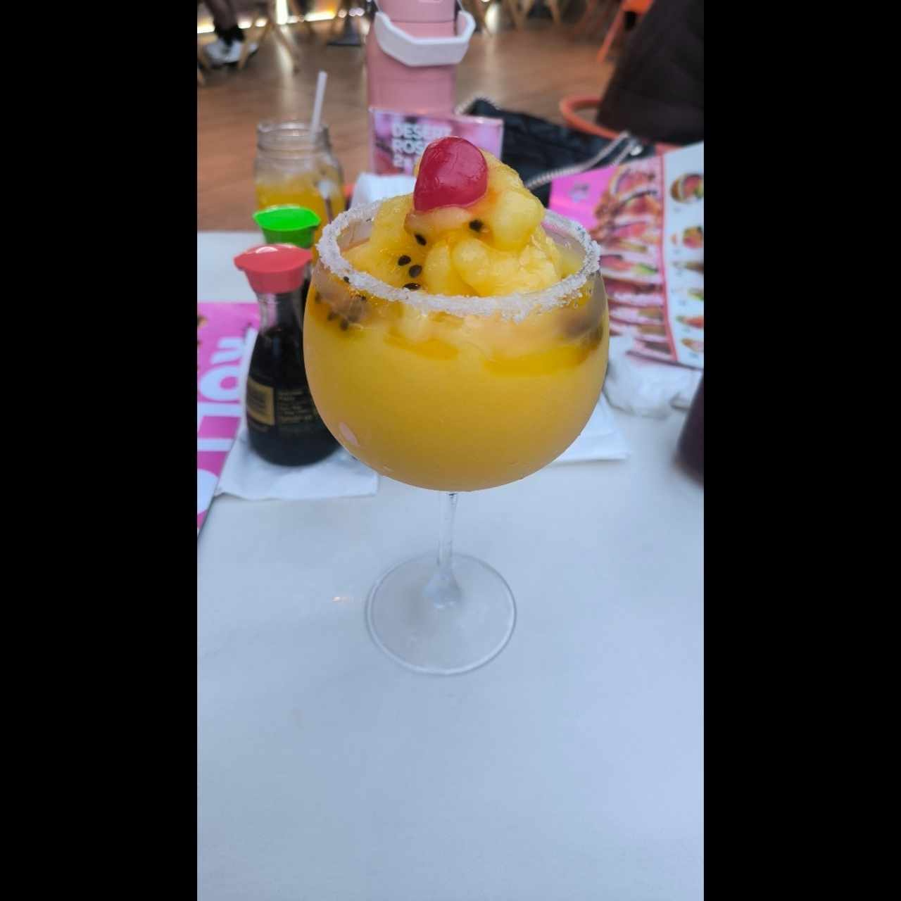 bebida de maracuyá 