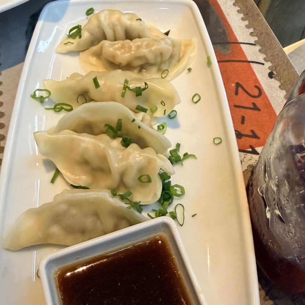 Gyozas Mixtas (3 de pollo+3 de cerdo)