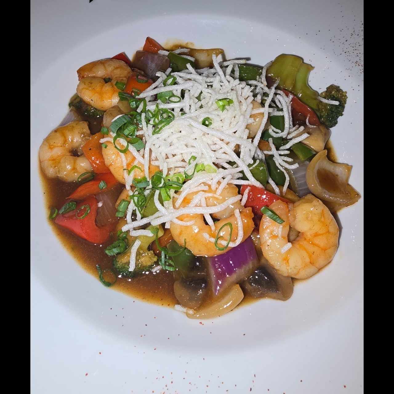 Stir Fry De Camarón