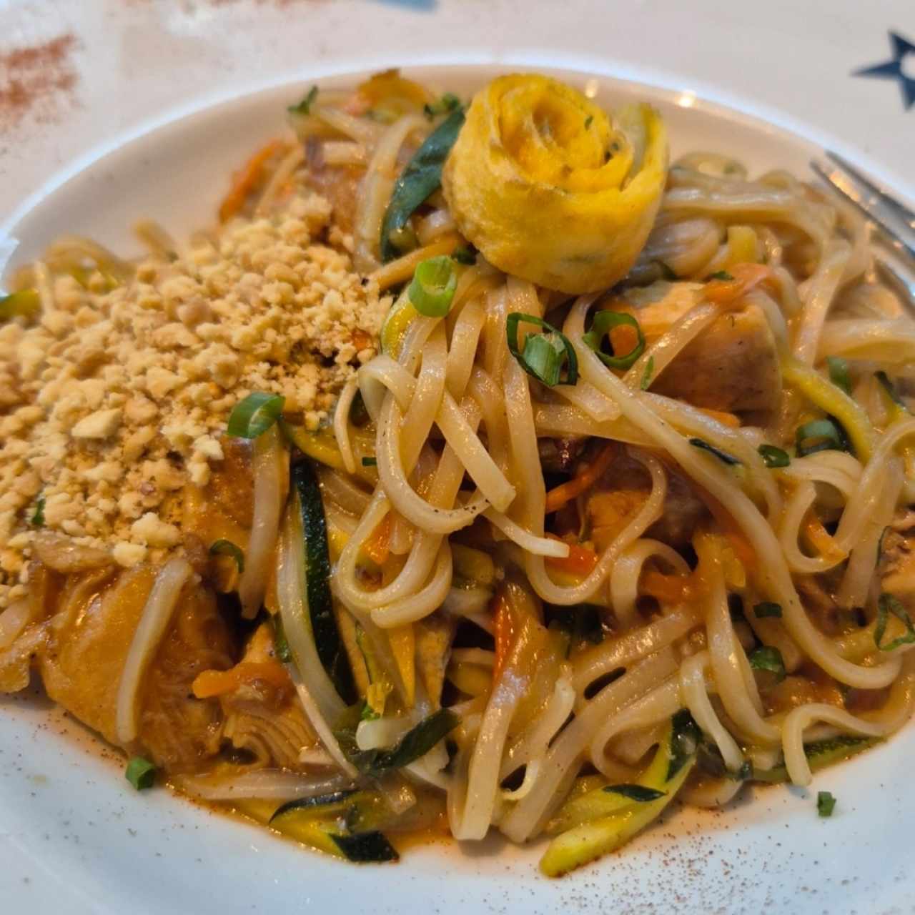 Phad Thai de Pollo