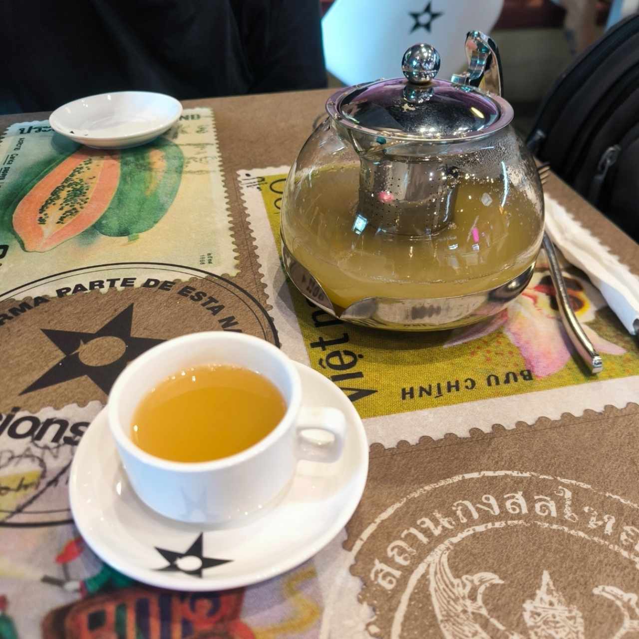 Té de gengibre y limón