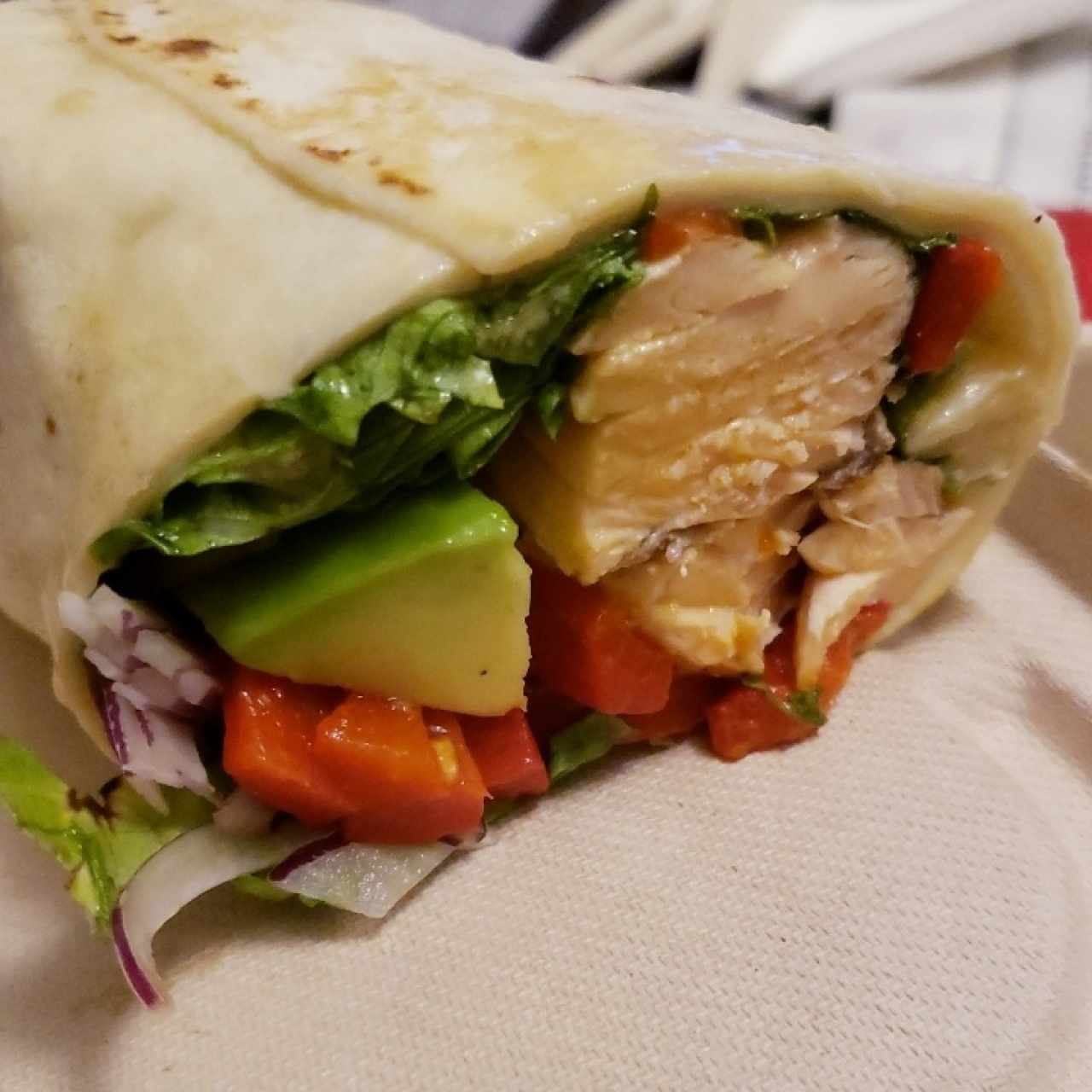 Saludables Wraps - Wrap de Salmón