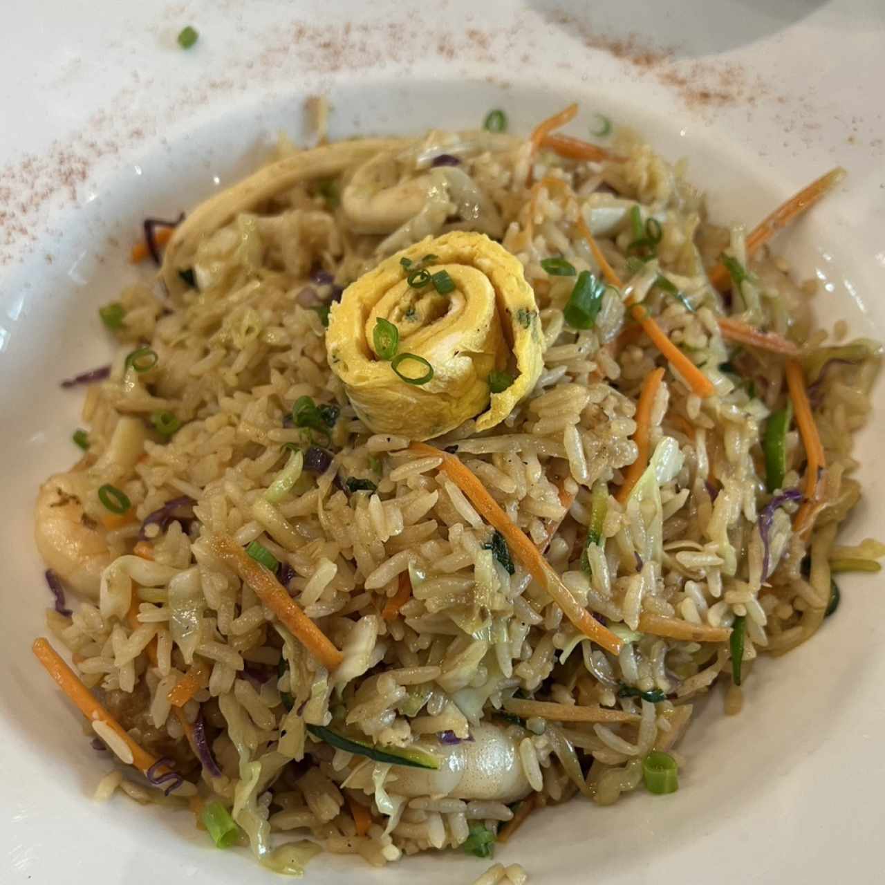 Nasi Goreng de Mariscos