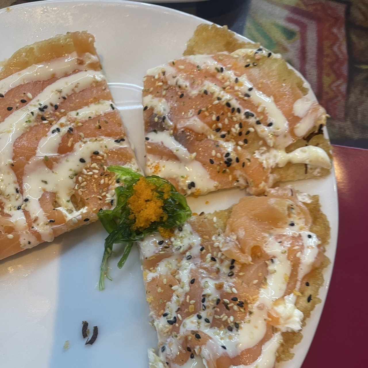 Pizza de Salmón Ahumado