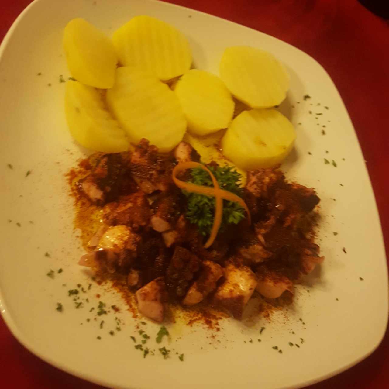 pulpo a la española
