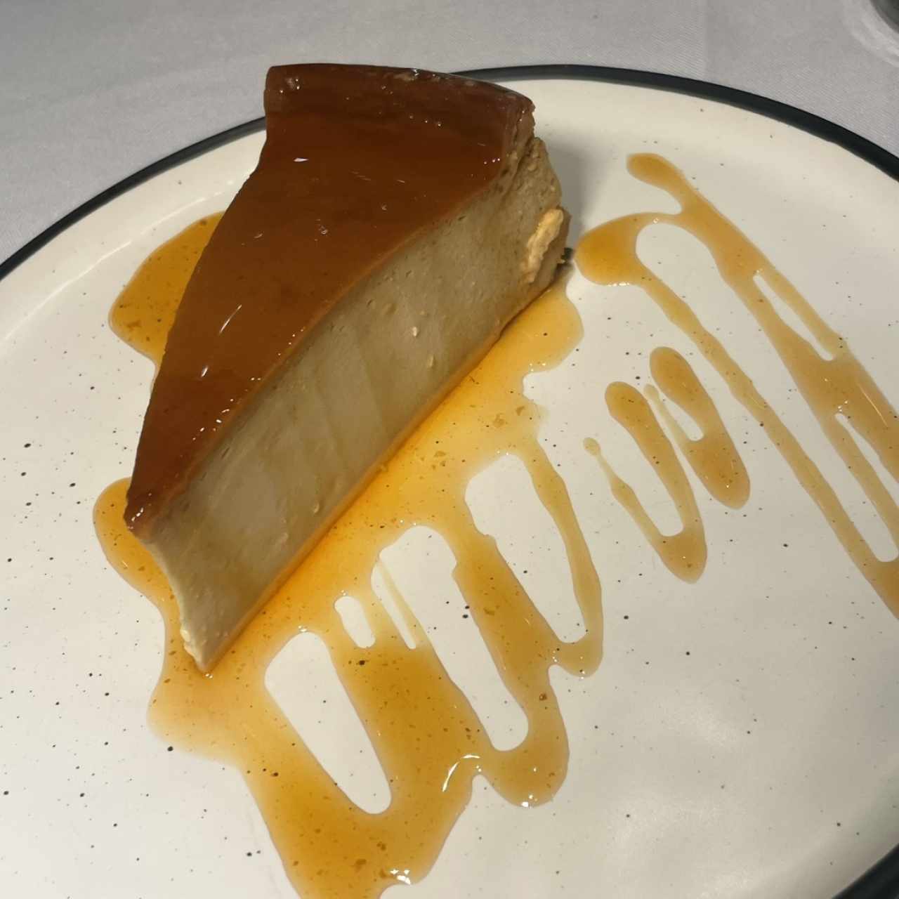 Flan de la casa