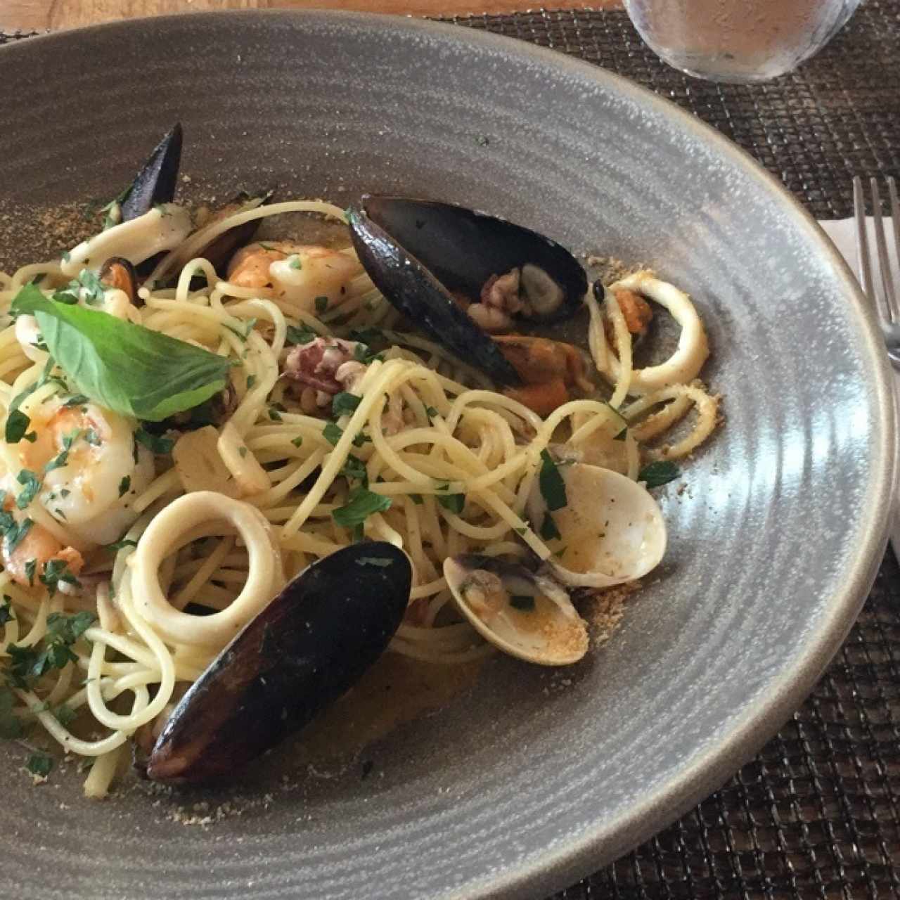 pasta sin gluten fruti di mare