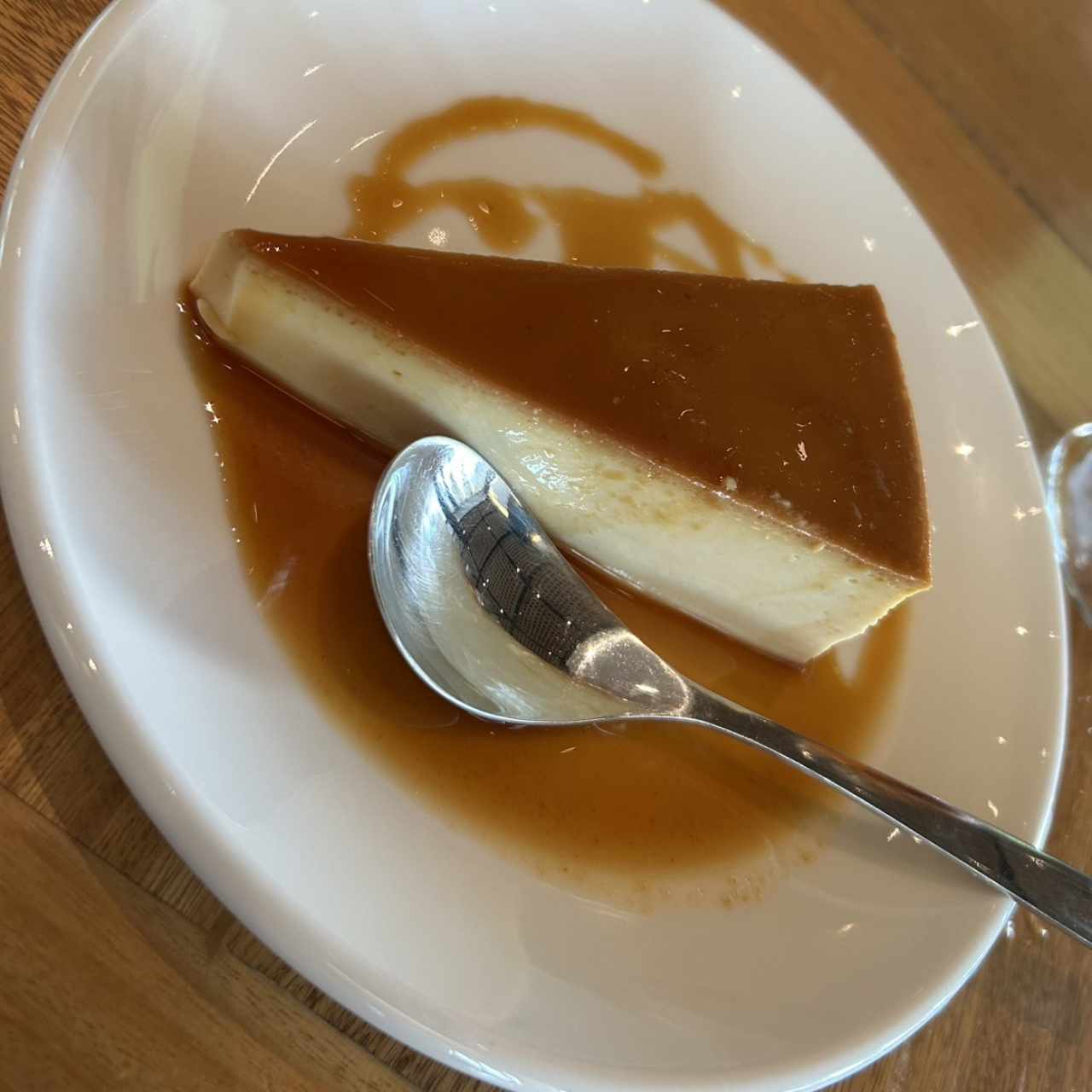 Flan de la casa
