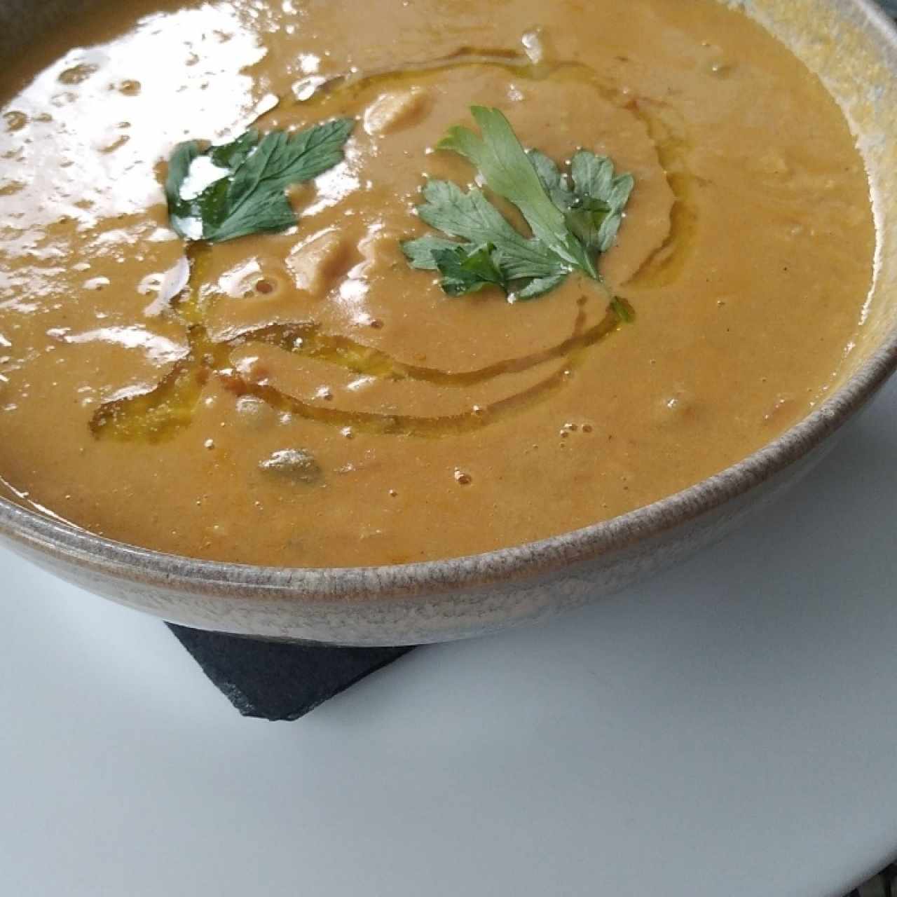 crema de mariscos 