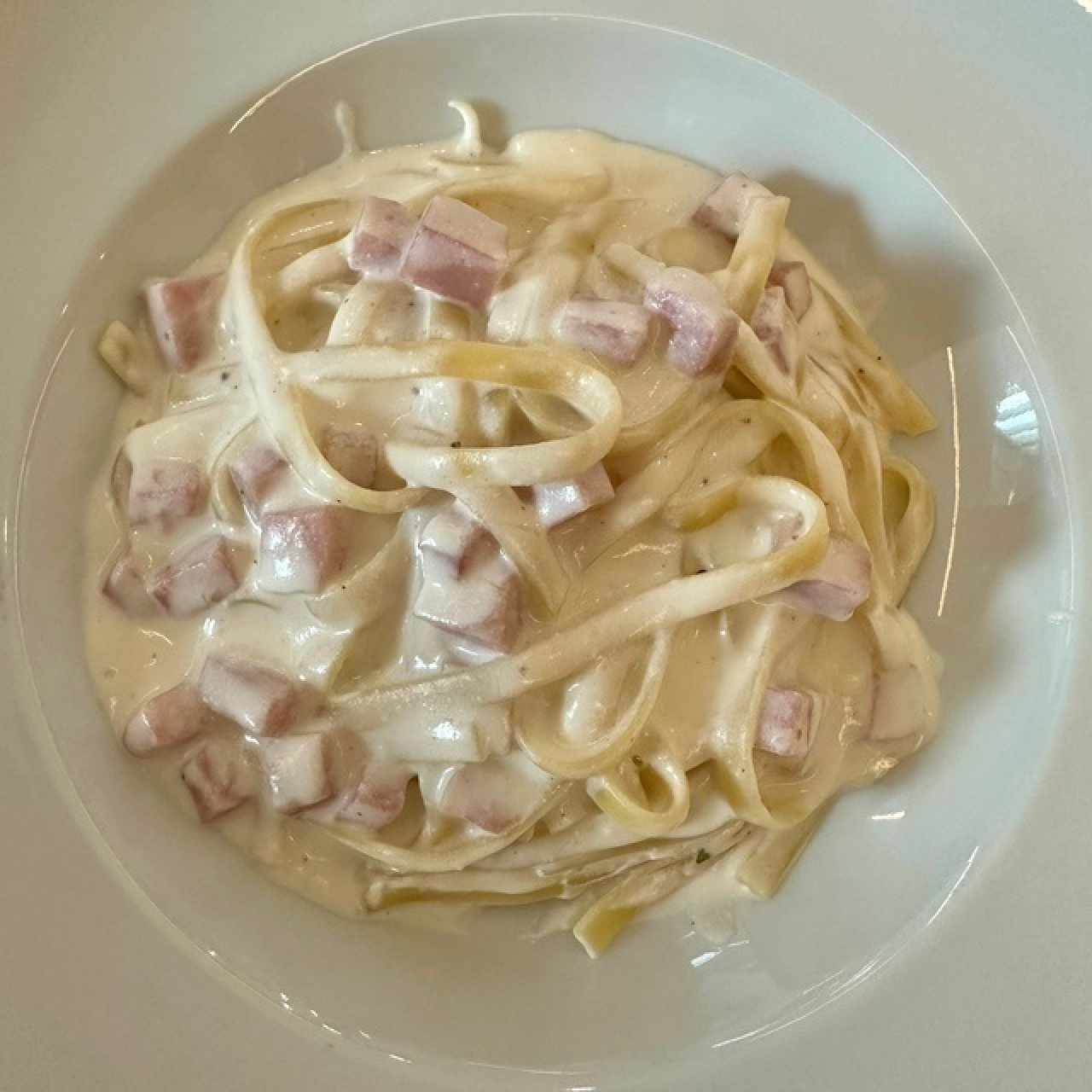 Fetuccini alfredo