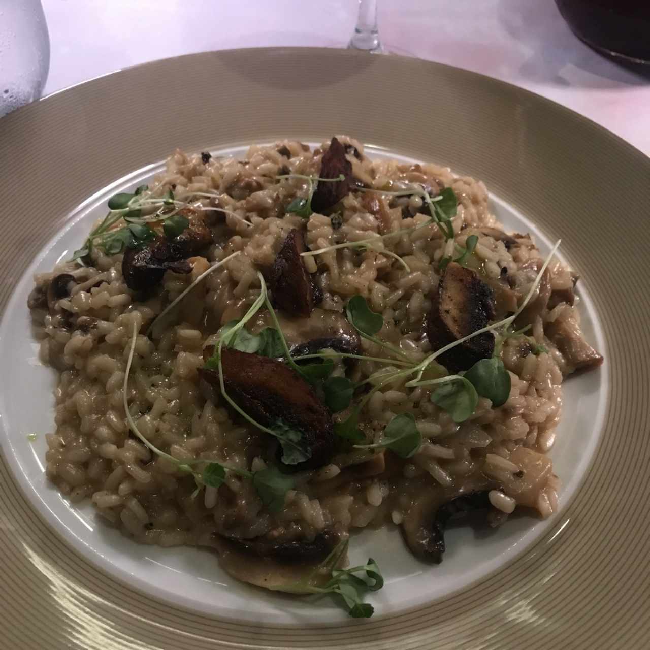 Risitto de hongos