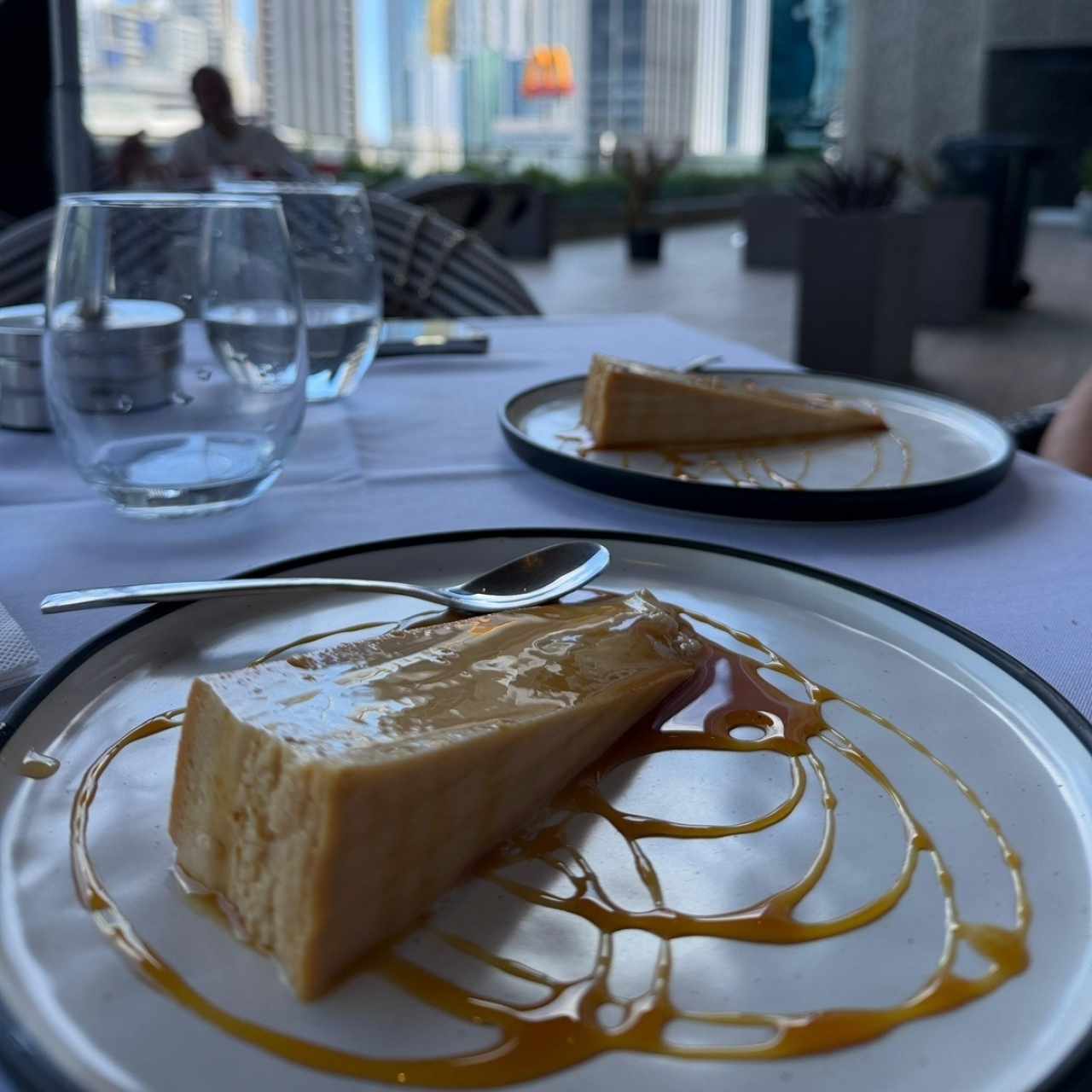 Flan de la casa