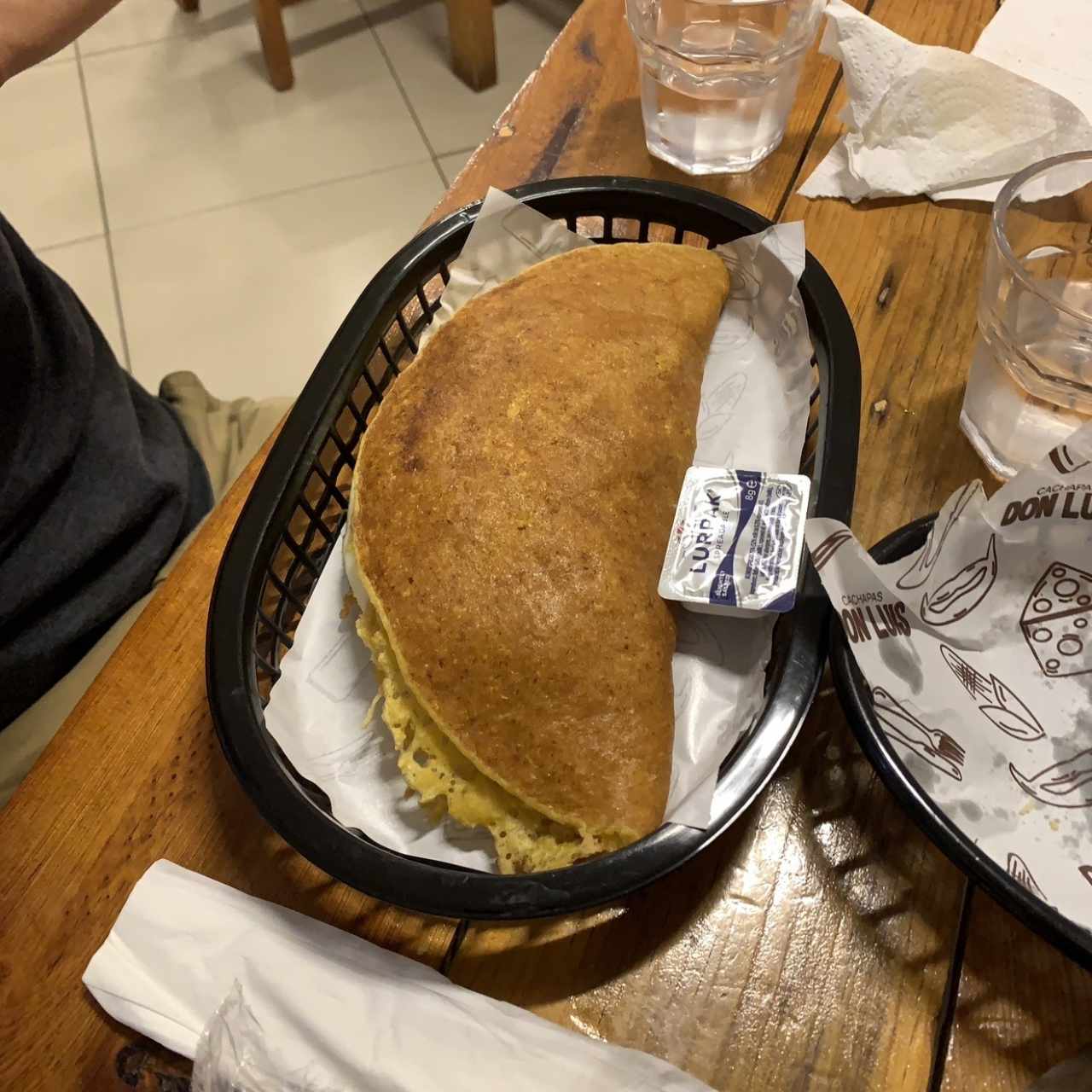 Cachapas - Pollo Mechado