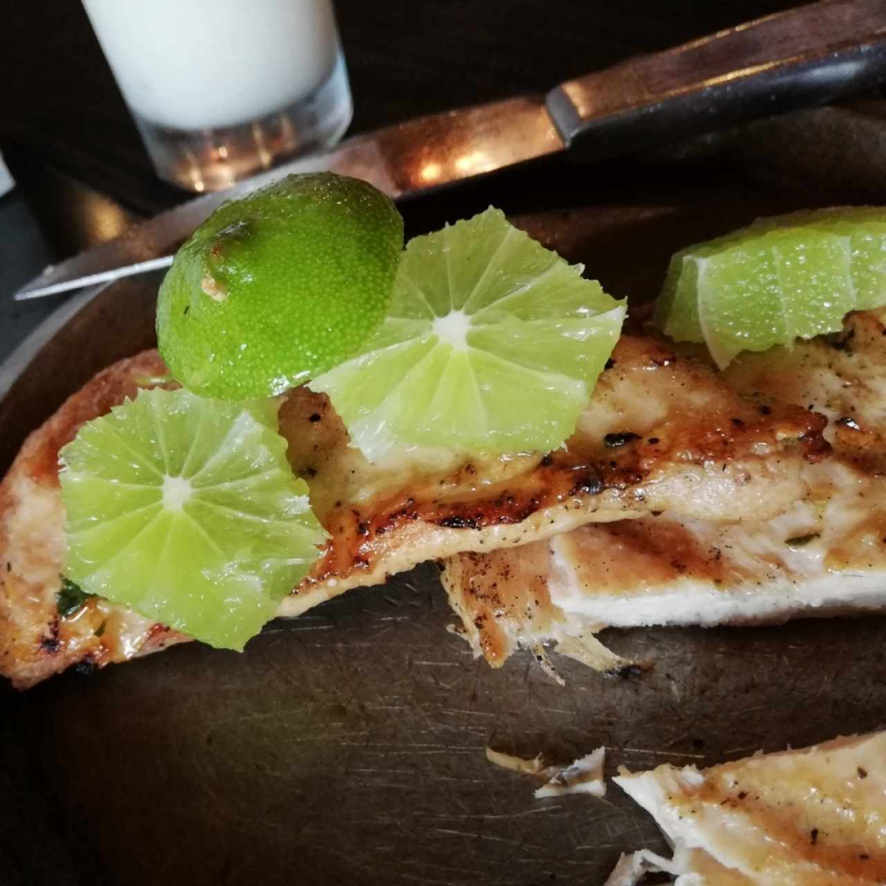 filete de pollo al limón 