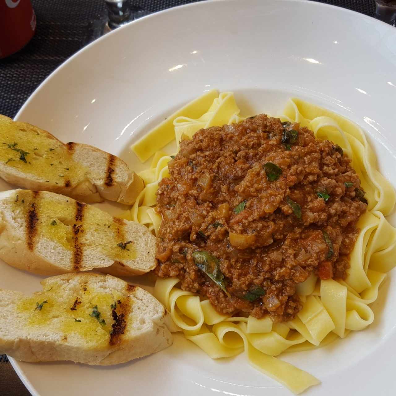 Bolognesa con Fetuccini
