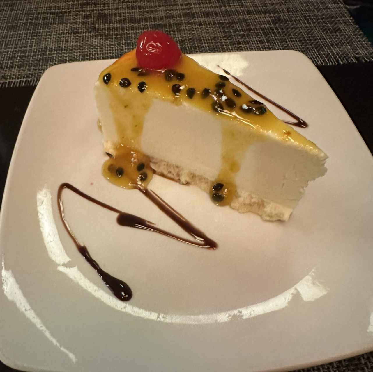 CHEESE CAKE DE MARACUYA