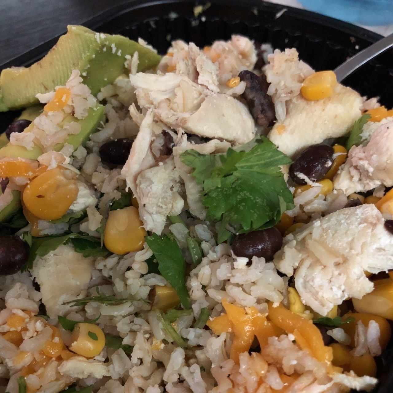 Pangoa Bowl Delivery, sin limon ni salsa bbq! (Gracias Freshii💖)
