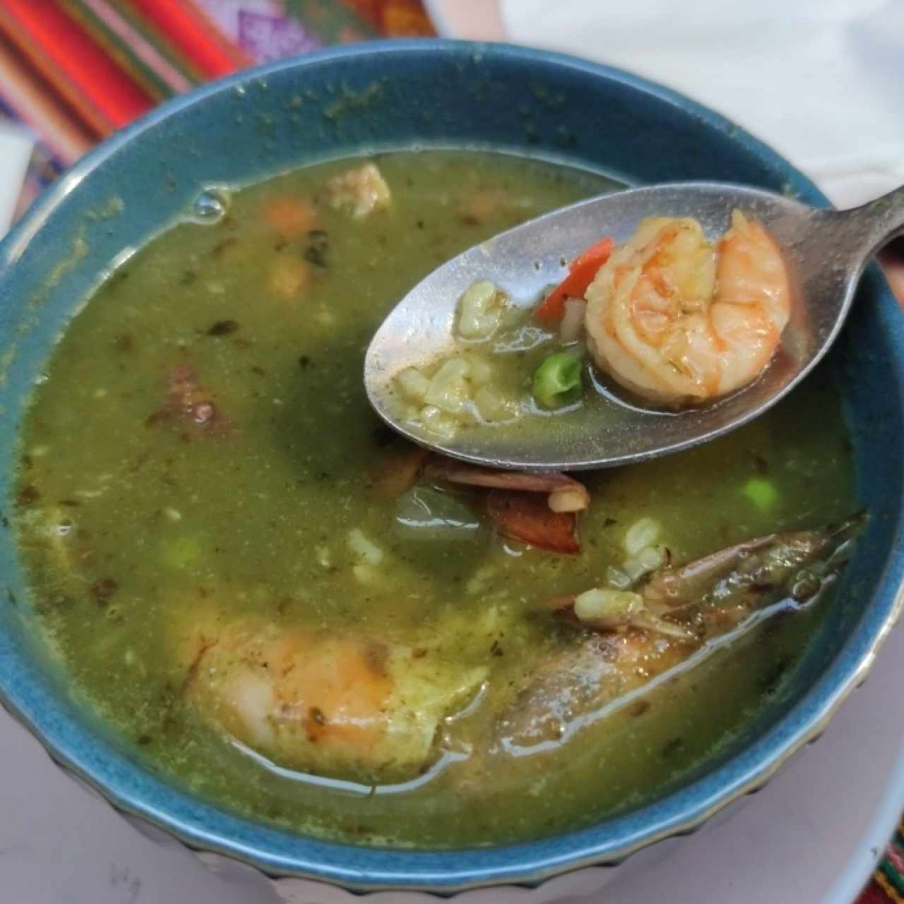 Aguadito Especial de Mariscos