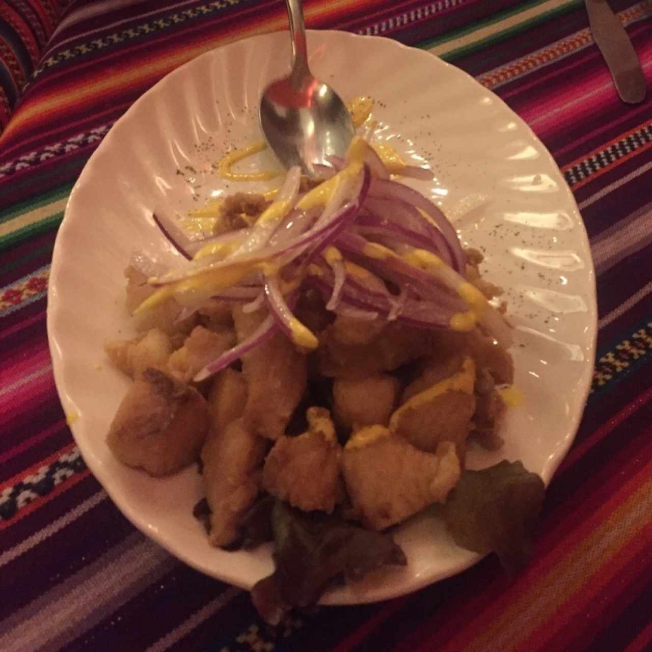Ceviche frito