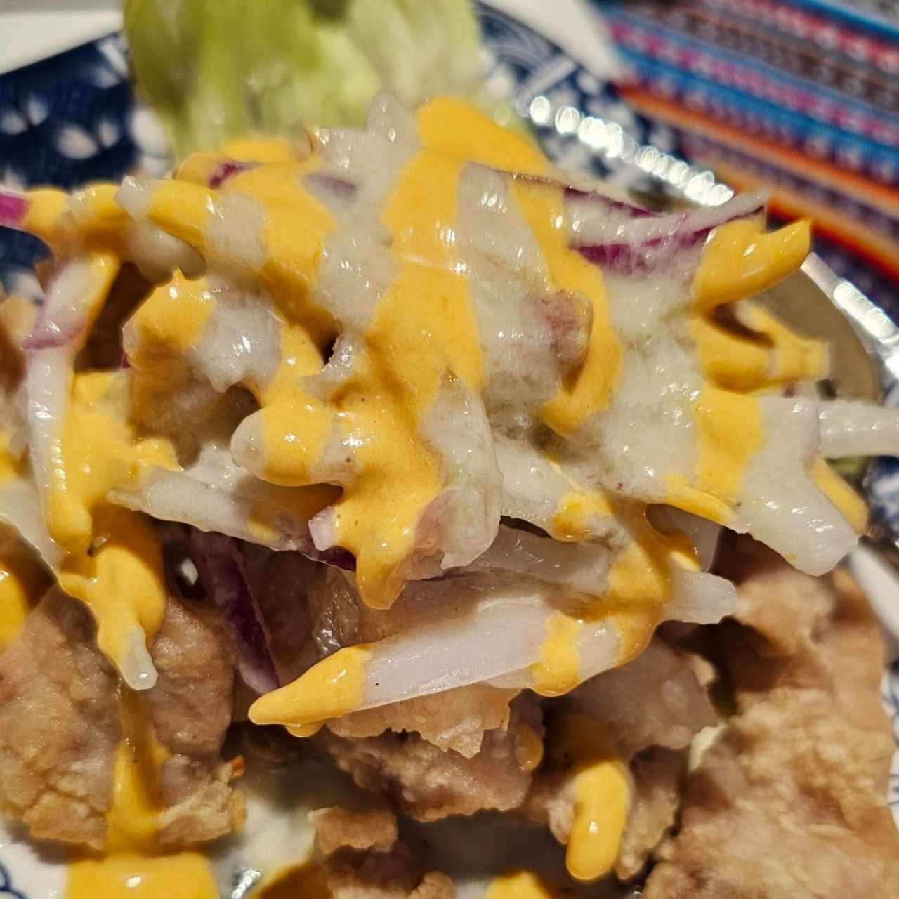 Entradas Calientes - Ceviche Frito