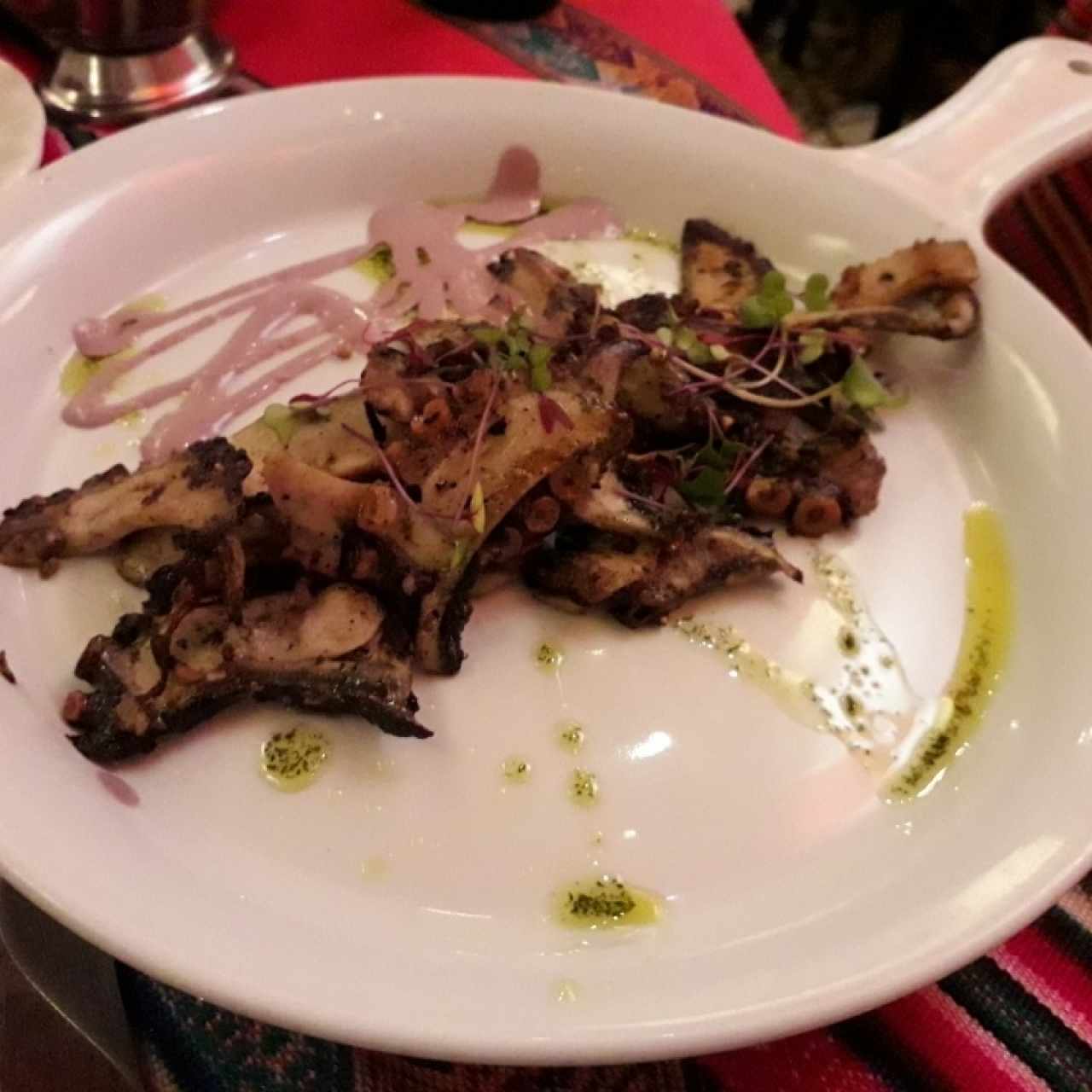 pulpo al carbón
