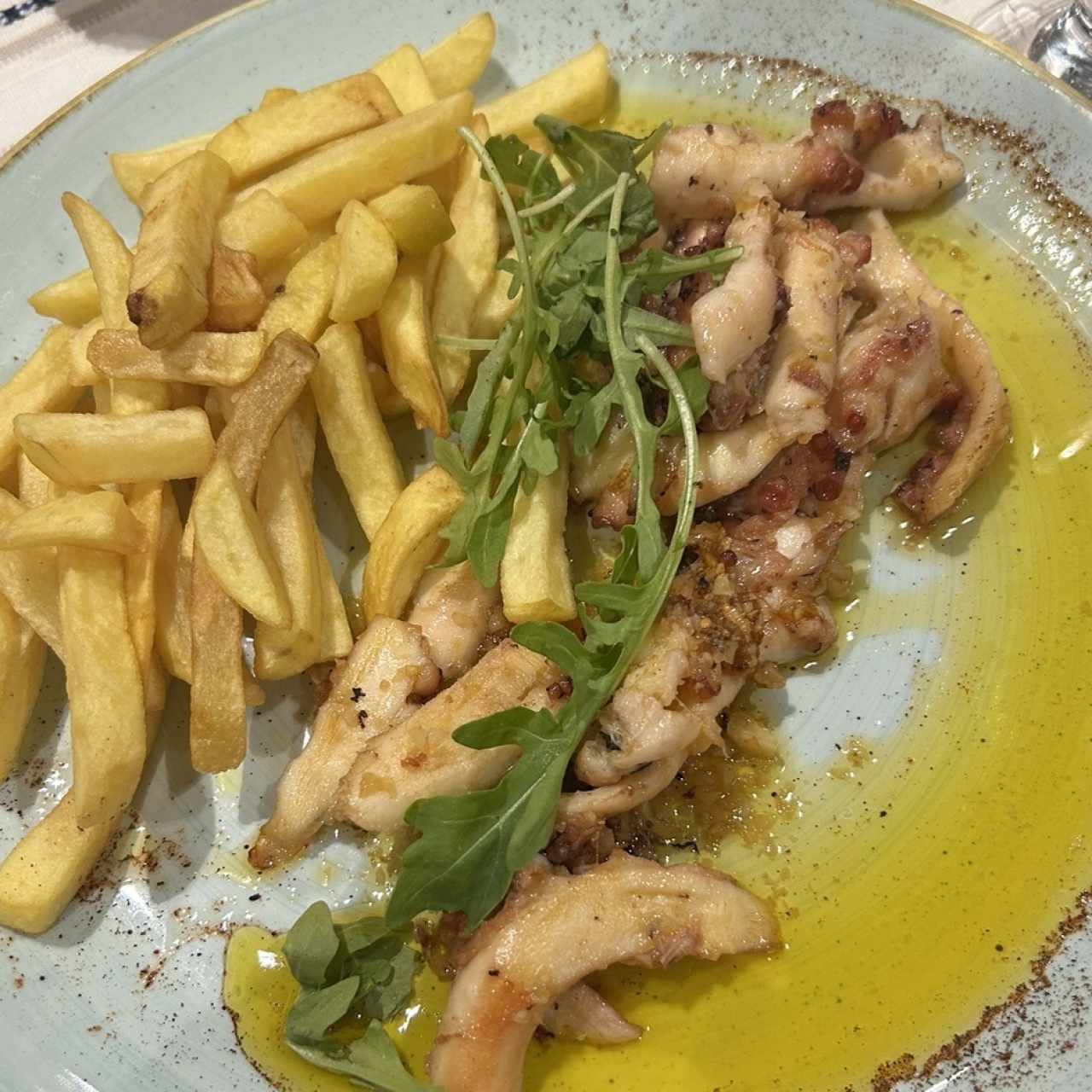 Pulpo al Ajillo