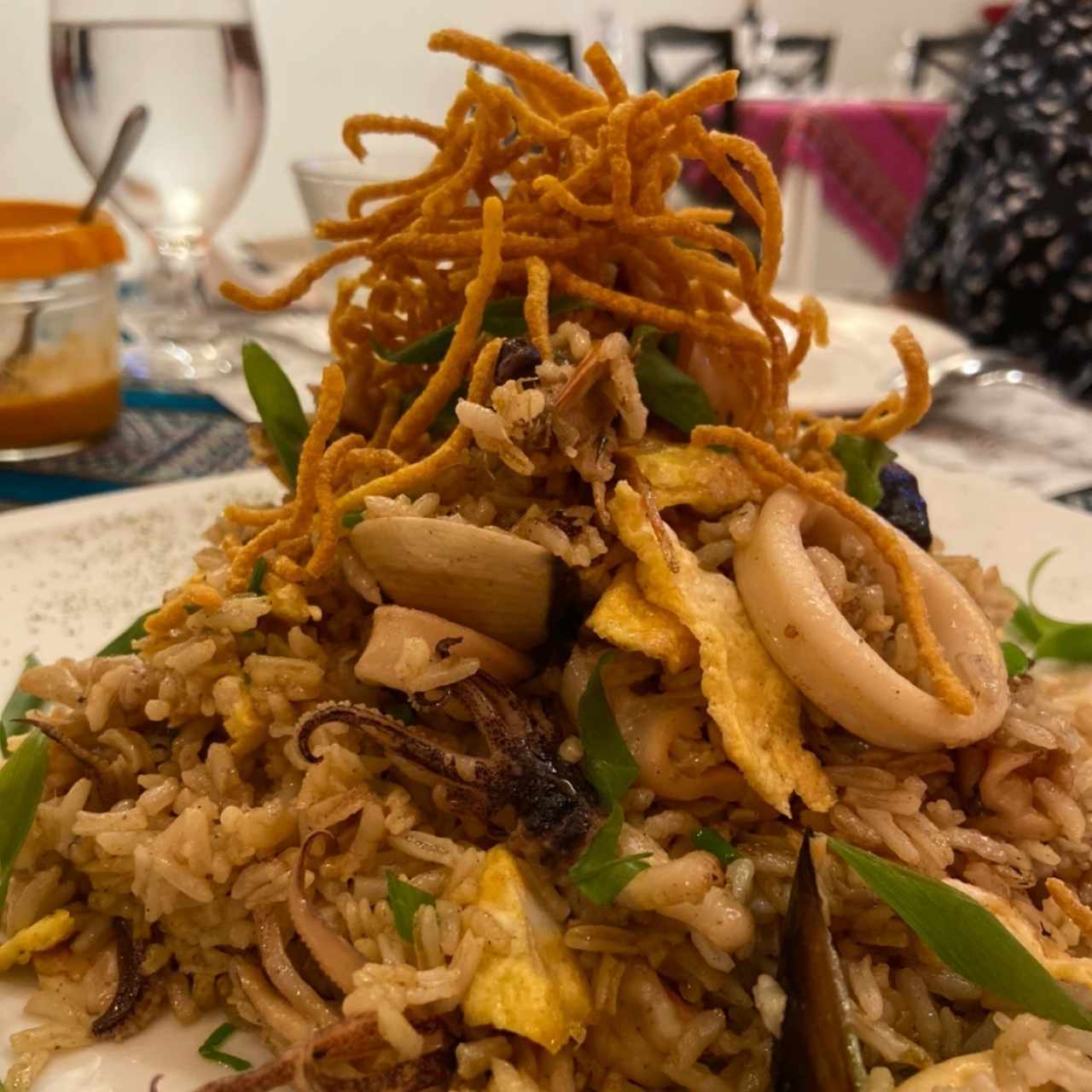 Arroz Chaufa de Mariscos