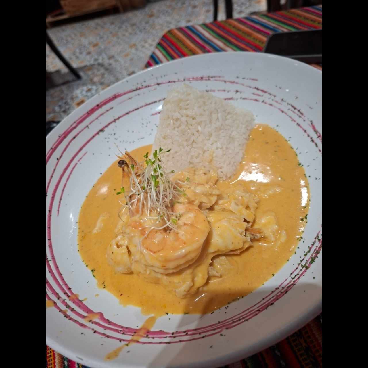 Corvina Rellena de Camarones