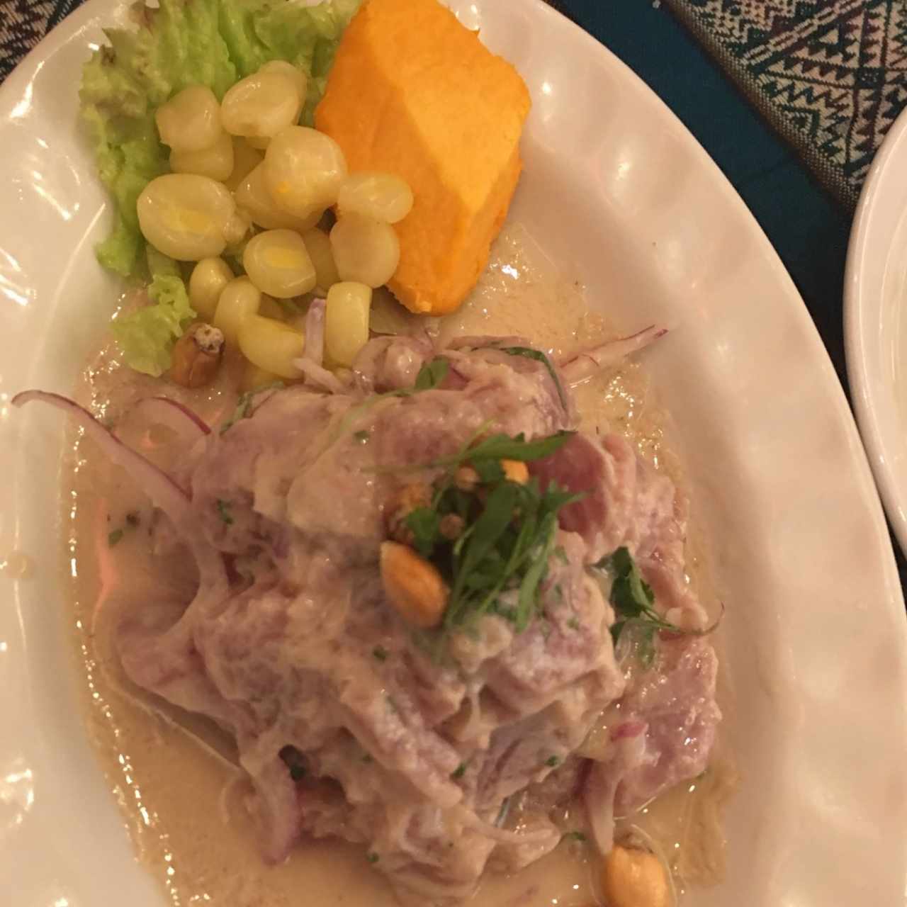 ceviche de atun!!! excelente
