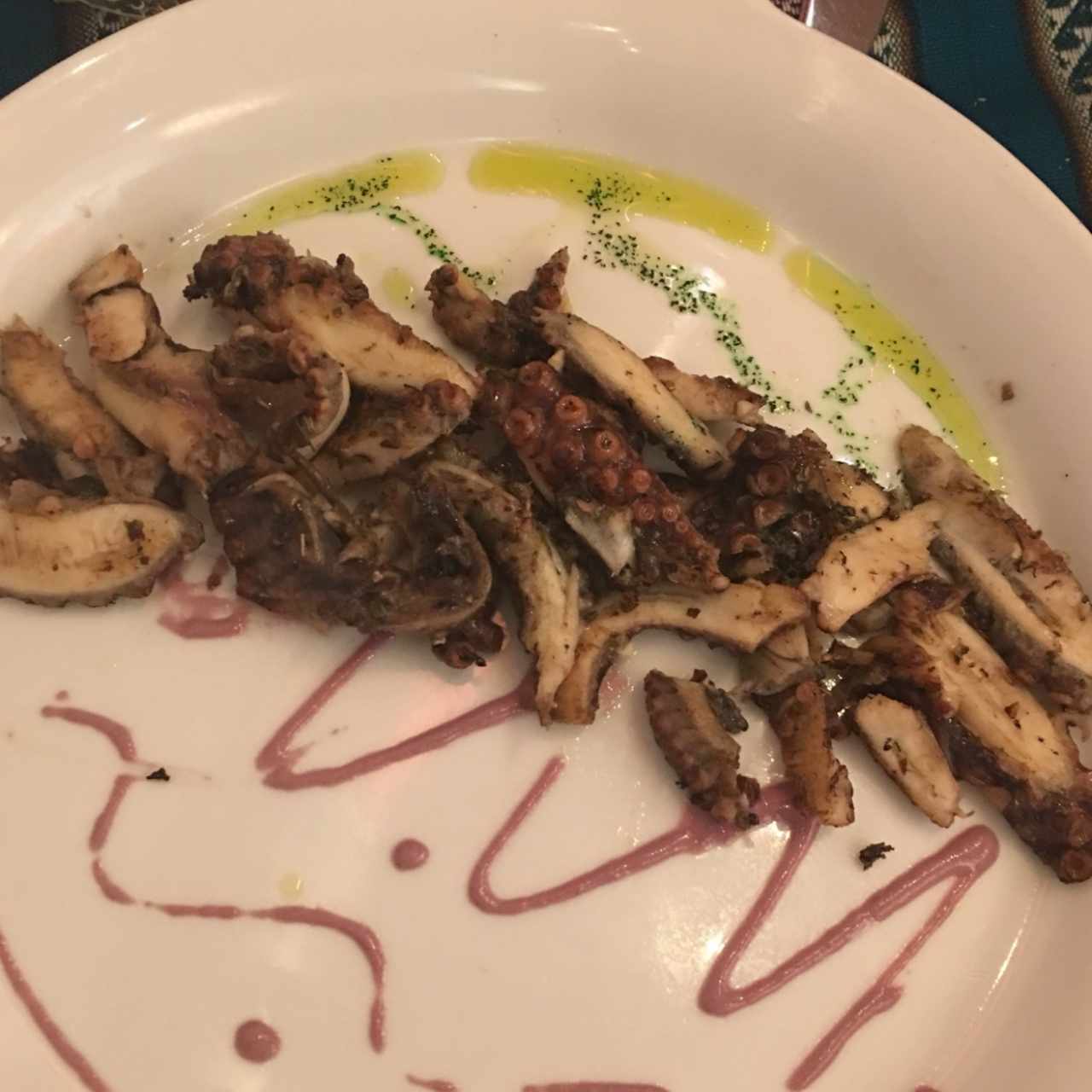 pulpo al carbon!! un must have!