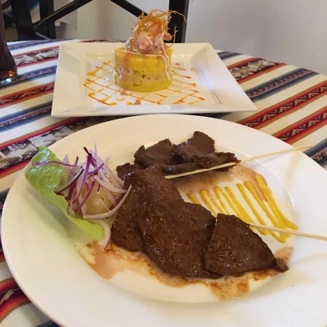 Causa Limeña y Anticucho Limeño