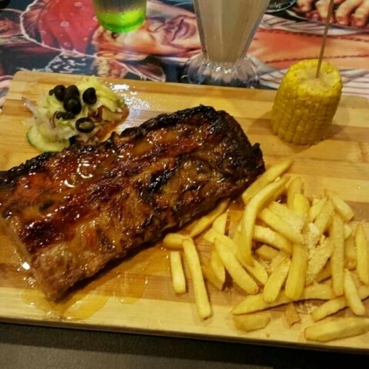 costilla de cerdo