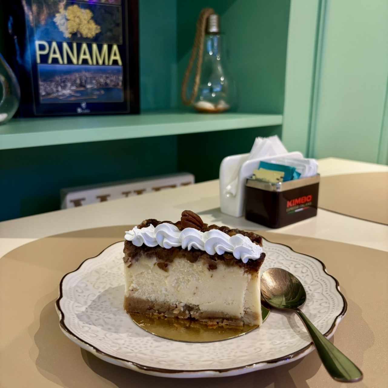 Postres individuales - Pecan Cheesecake