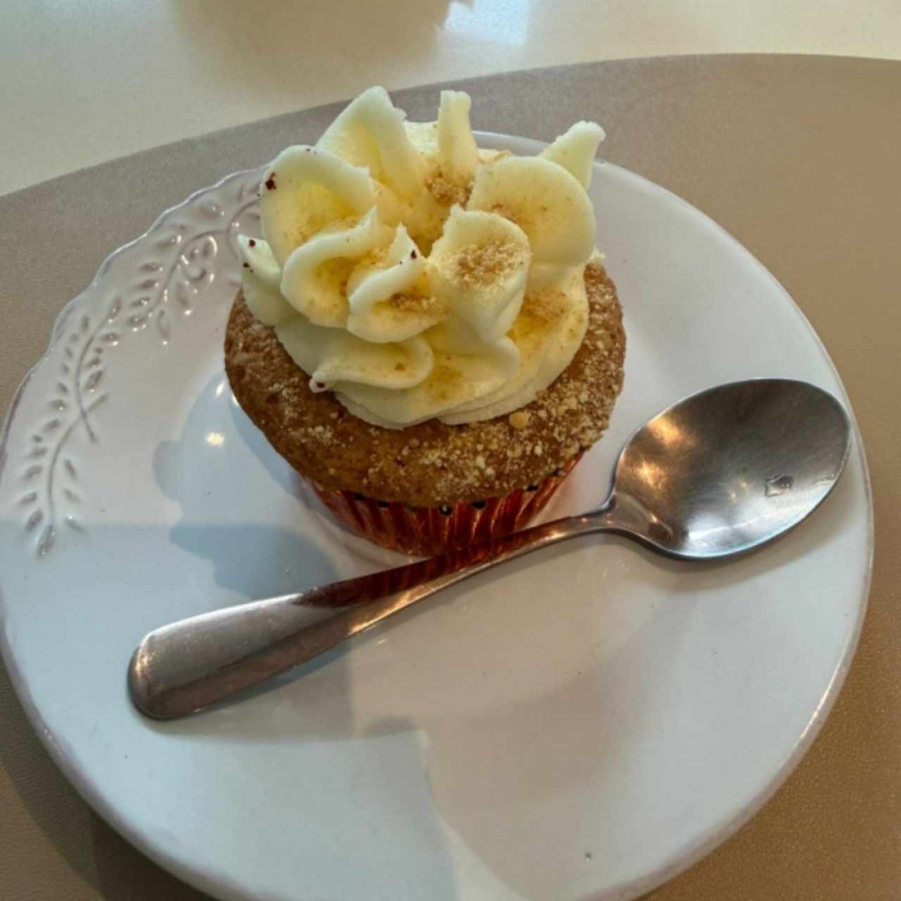 Cupcake de galleta maría