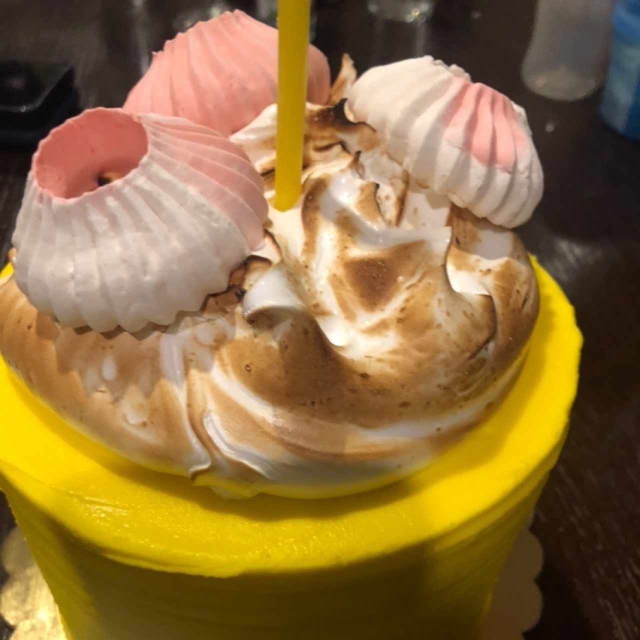 Vainilla Limón con Blueberrys