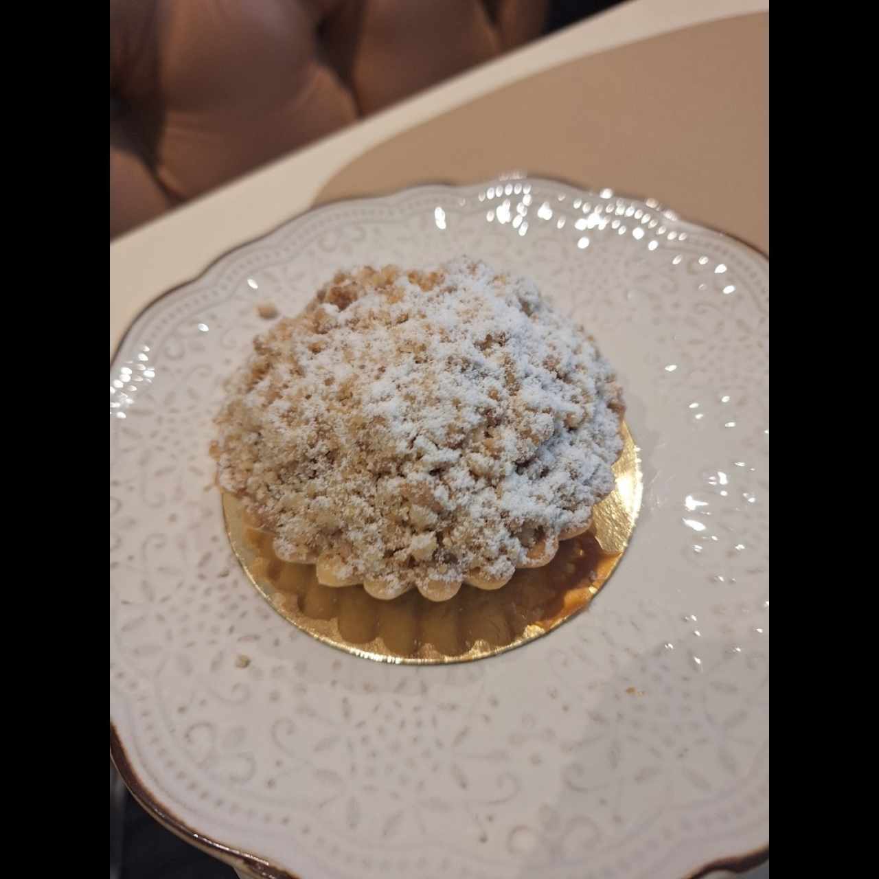 Cake De Vainilla Con Manzana Y Carmalo