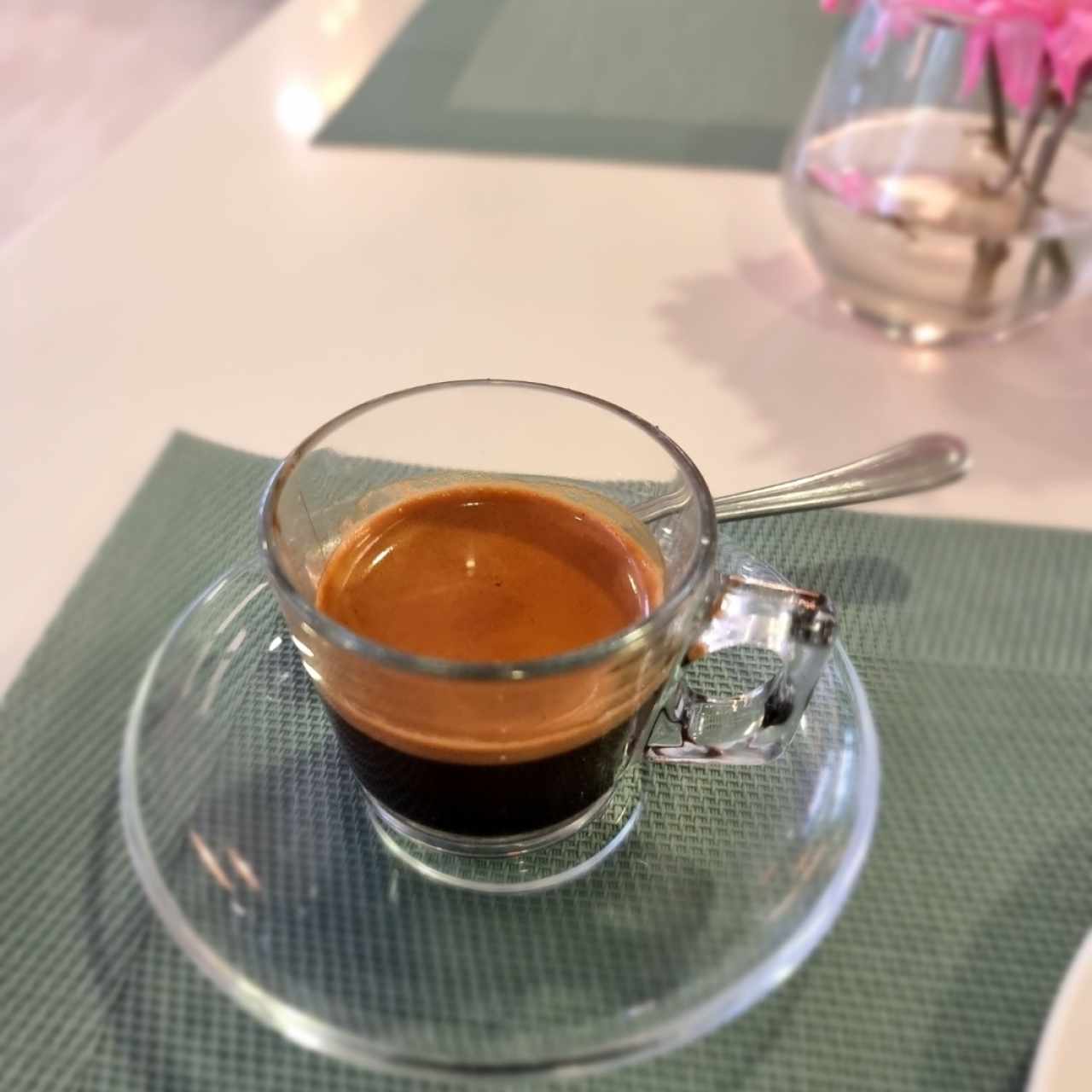 café expreso doble.