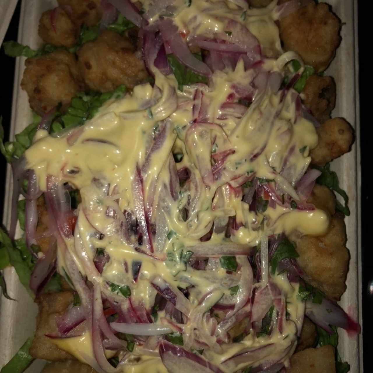 Ceviche crocante