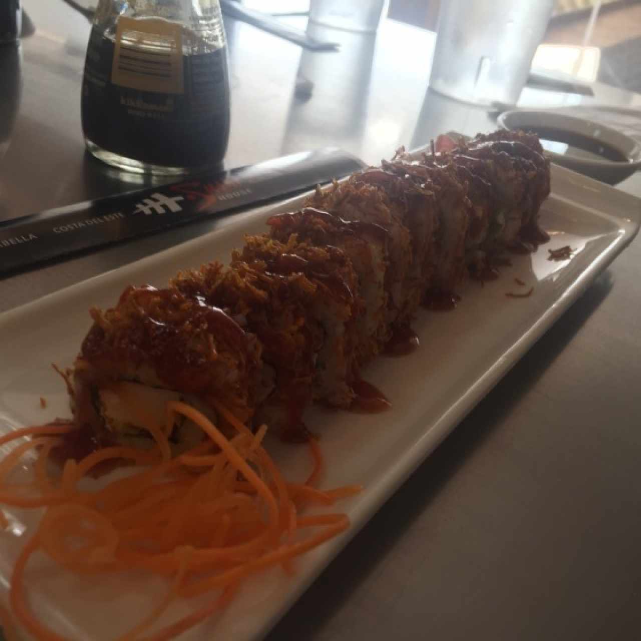 crunchy cangrejo de sushi house
