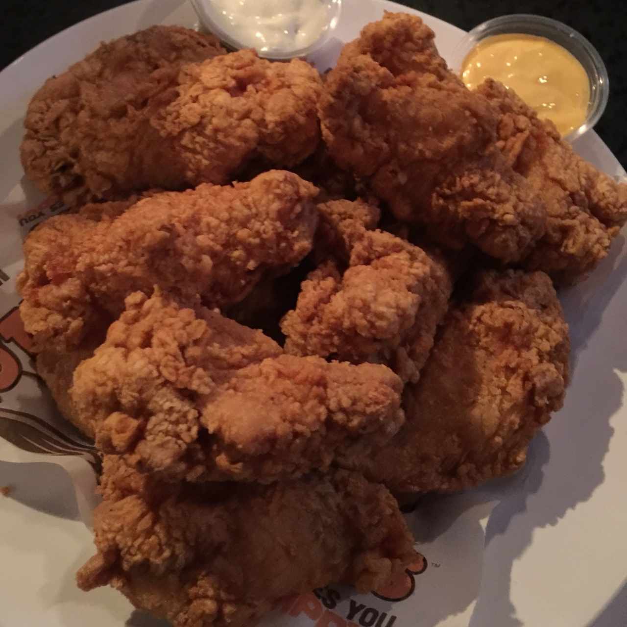 wings breaded