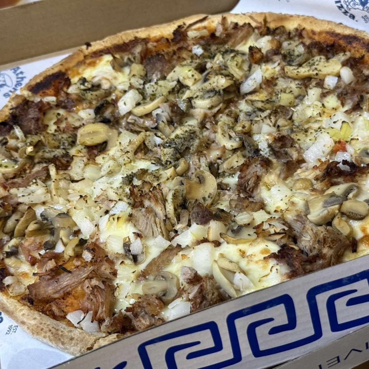 Pizzas especiales - Pizza atheniense