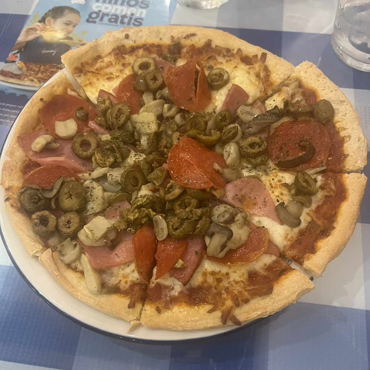Pizza combinación 